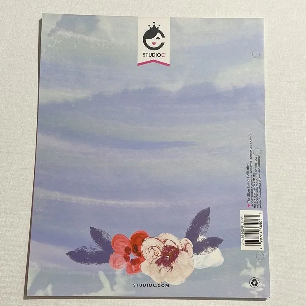 2 pocket folder The Silver Lining Collection